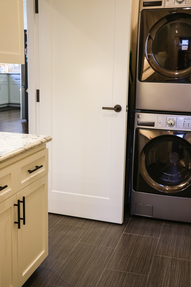 Photo By Jon R. Crase Construction, Inc.. Mountain View - Laundry Room Bathroom