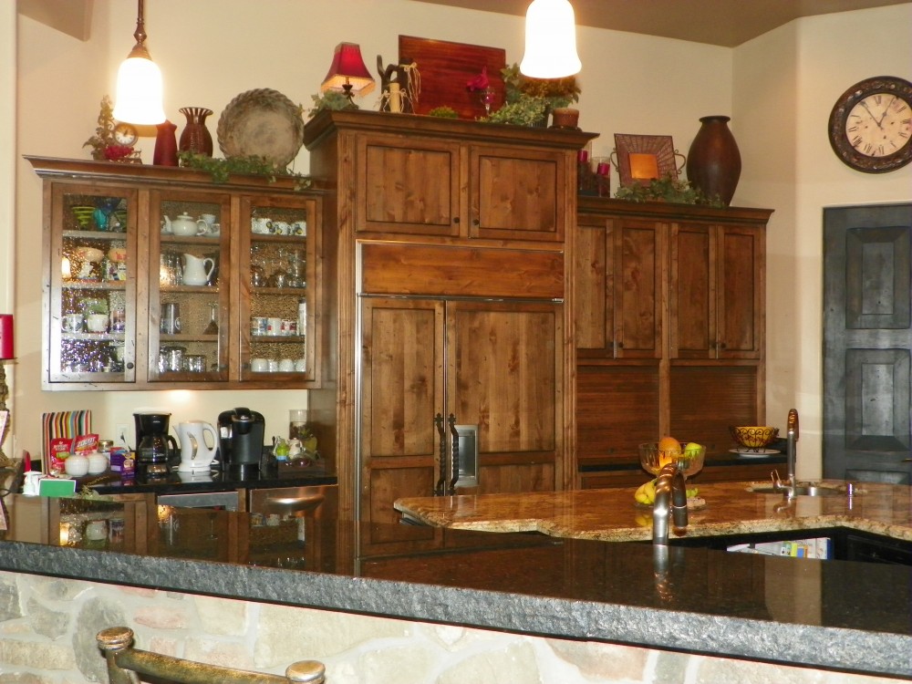 Photo By Tru Builders. Old World Oasis