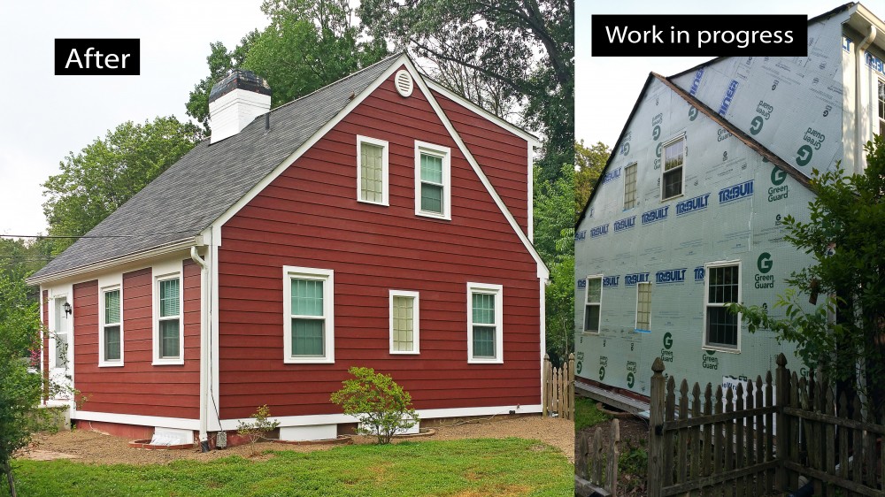 Photo By Crystal Exteriors LLC. James Hardie Siding