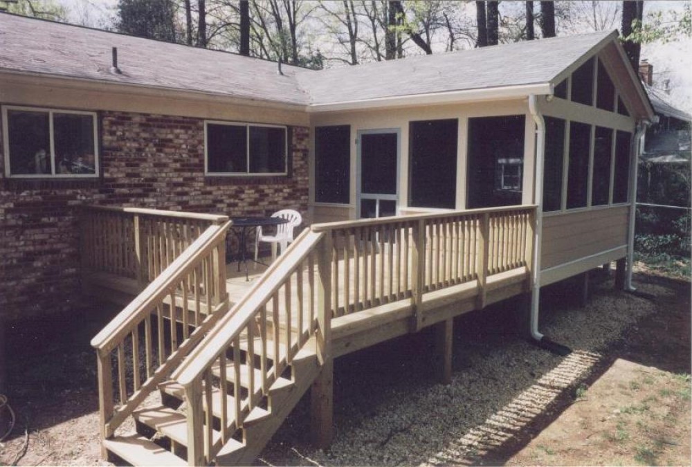 Photo By Houseworks Unlimited, Inc.. Custom Screened Porch/ Sundeck