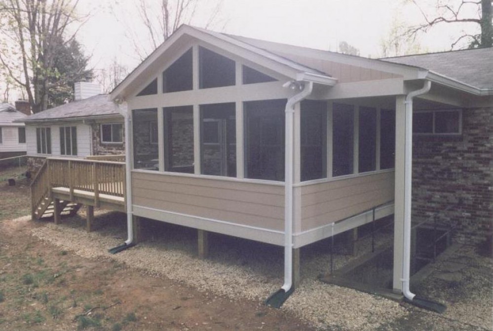 Photo By Houseworks Unlimited, Inc.. Custom Screened Porch/ Sundeck