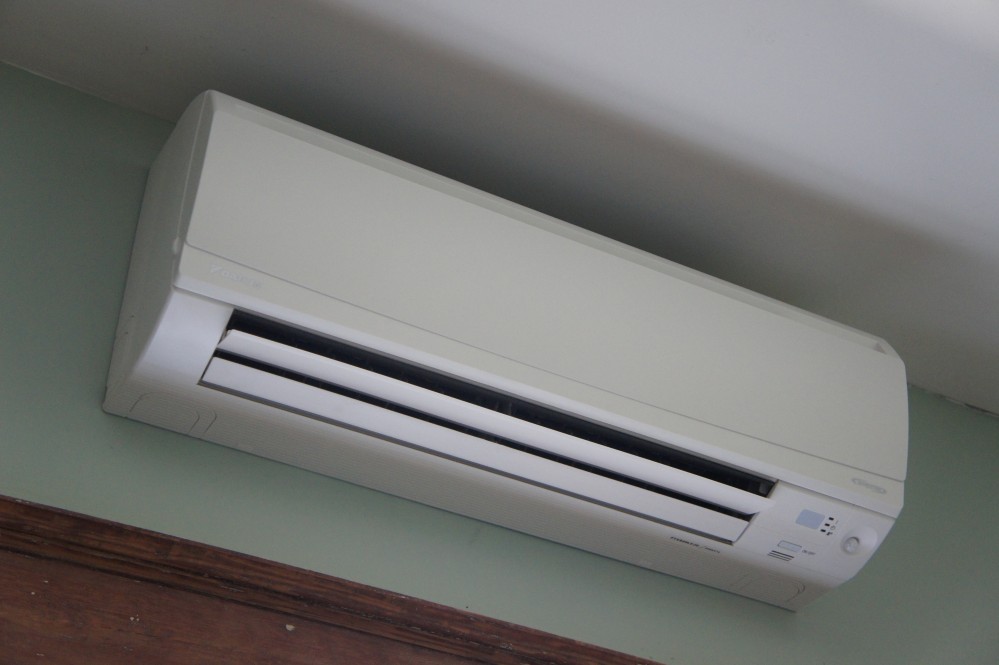 Photo By Washington Energy Services. Ductless Heat Pump Installation