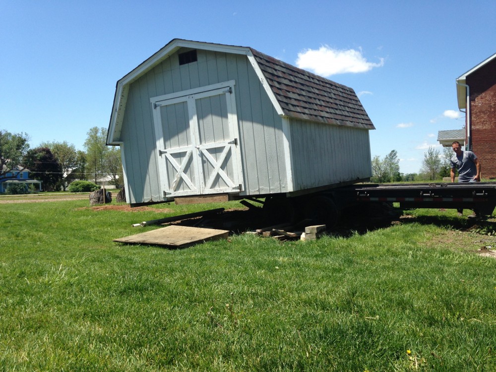 Photo By Ohio Exteriors. Detached Garage For RV And Auto