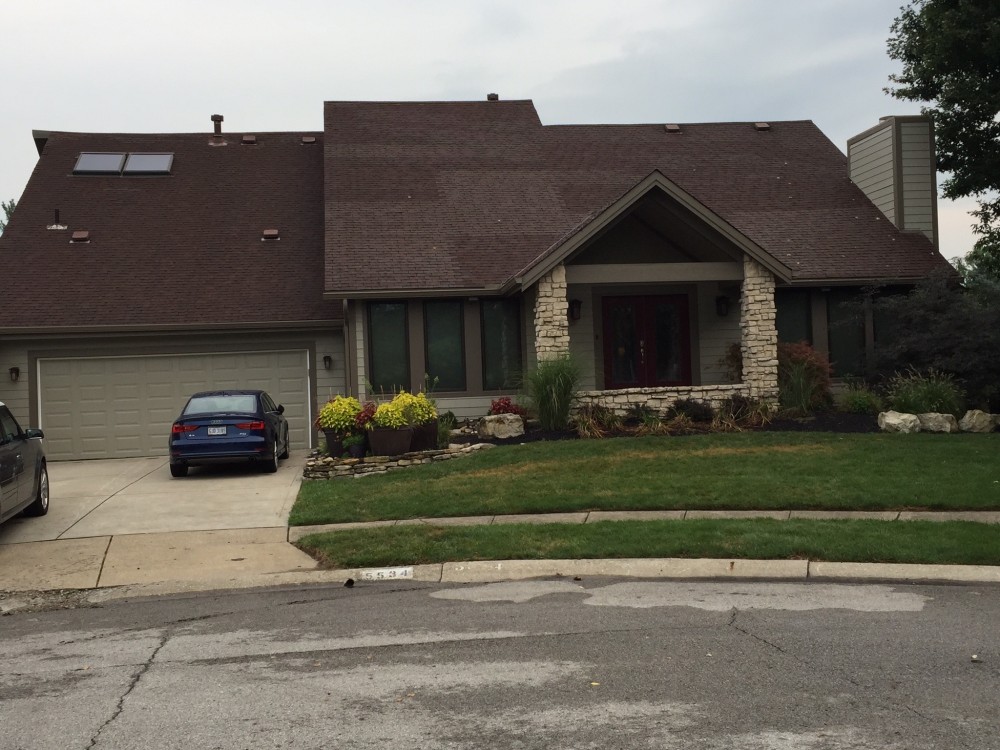 Photo By Ohio Exteriors. Westerville James Hardie Makeover