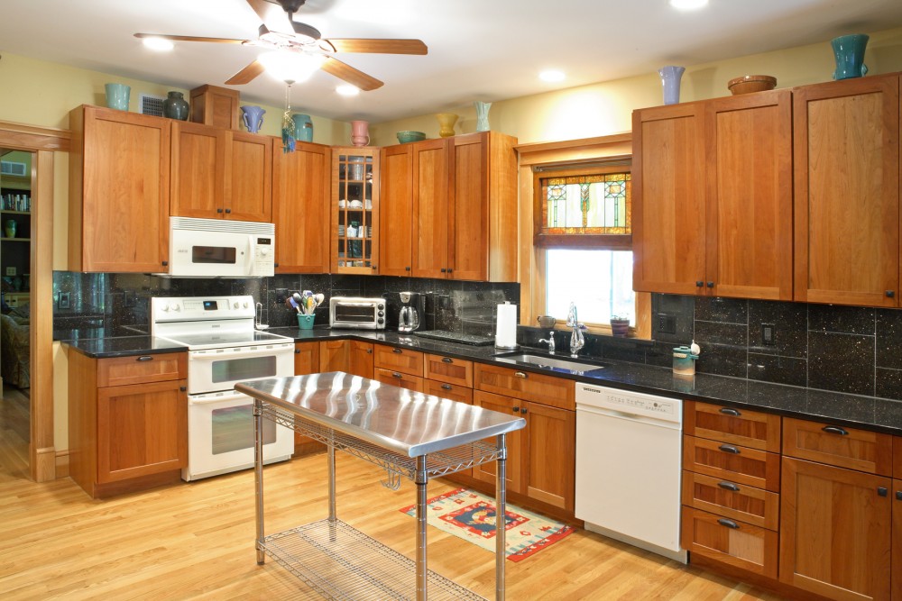 Photo By Houseworks Unlimited, Inc.. Custom Craftsman Style Kitchen