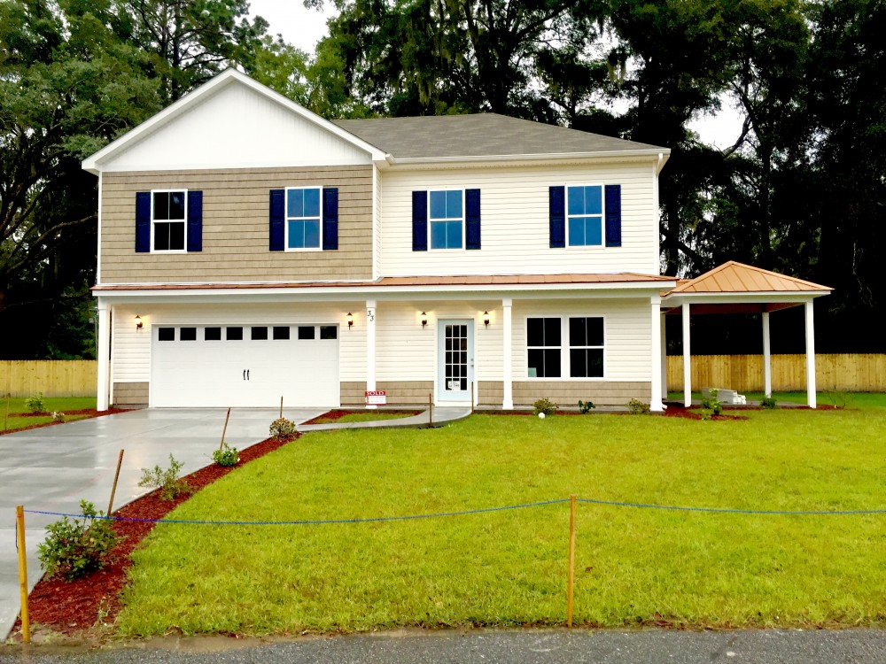Photo By Gavigan Construction. Mint Farm 4 Bedroom 3.5 Bath Luxury Home