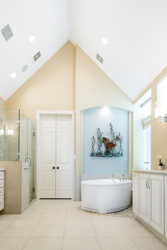 Photo By On Time Baths + Kitchens. Steiner Ranch- Master Bath