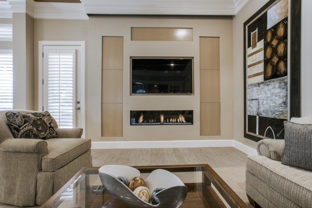 Photo By JWA Construction, LLC. Fireplace Remodel