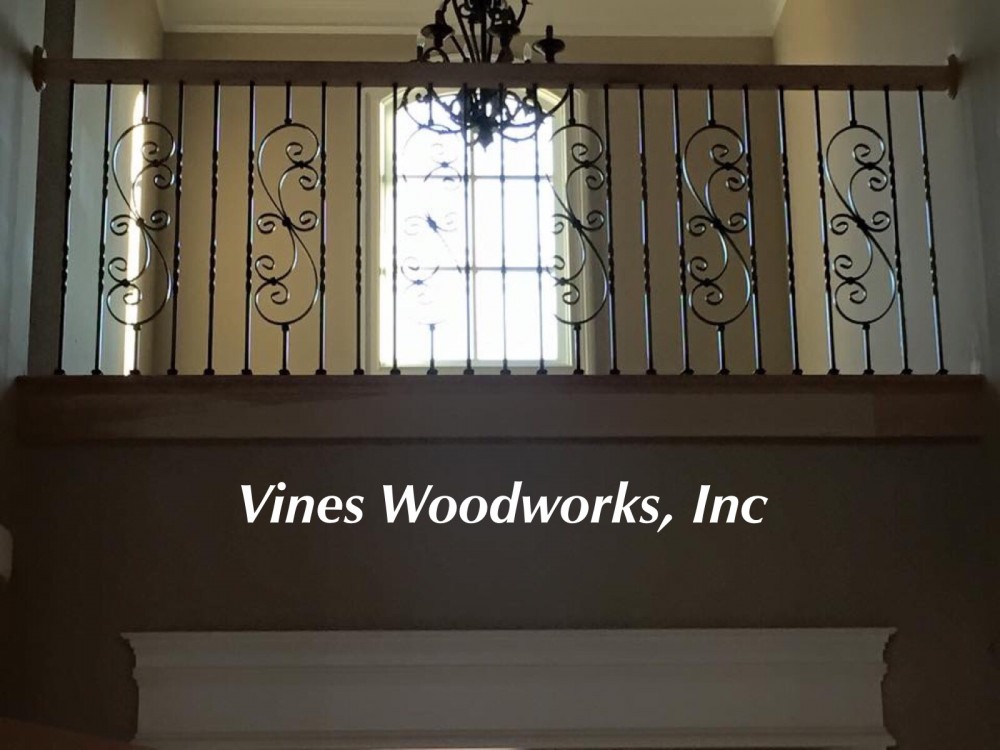 Photo By Vines Woodworks, Inc.. Custom Stairs