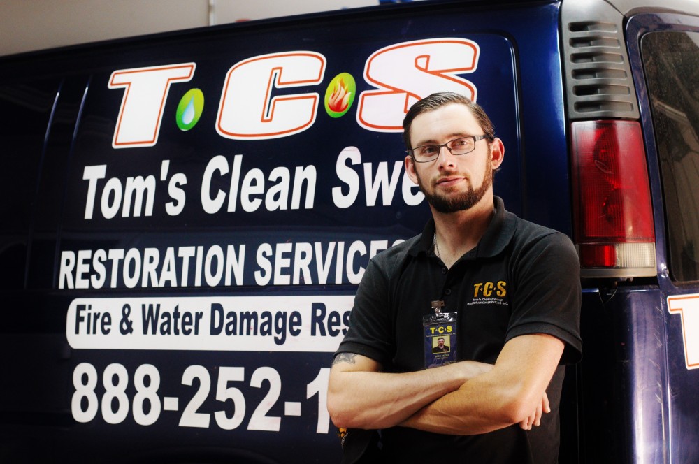 Photo By Tom's Clean Sweep Restoration Services. 