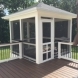 Photo by American Exteriors & Masonry. Deck, Screened Room, and Paver Patio in Round Hill, VA - thumbnail