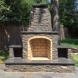 Photo by American Exteriors & Masonry. Patio, Outdoor Kitchen, and Fireplace in Manassas, VA - thumbnail