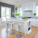Photo by Normandy Remodeling. Soothing Gray & White Kitchen - thumbnail