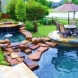 Photo by Hauk Custom Pools, LLC. Outdoor Living Area Entry - thumbnail