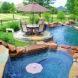 Photo by Hauk Custom Pools, LLC. Outdoor Living Area Entry - thumbnail