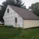 Photo by Ohio Exteriors. Garage with James Hardie Siding - thumbnail