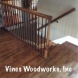 Photo by Vines Woodworks, Inc.. Custom stairs - thumbnail