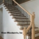 Photo by Vines Woodworks, Inc.. Custom stairs - thumbnail