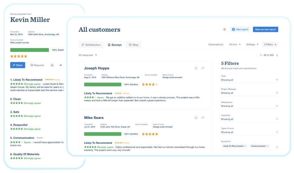 Real-time results and alerts